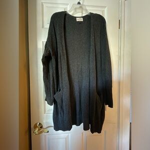 Gray Universal Thread (Target) long cardigan size medium